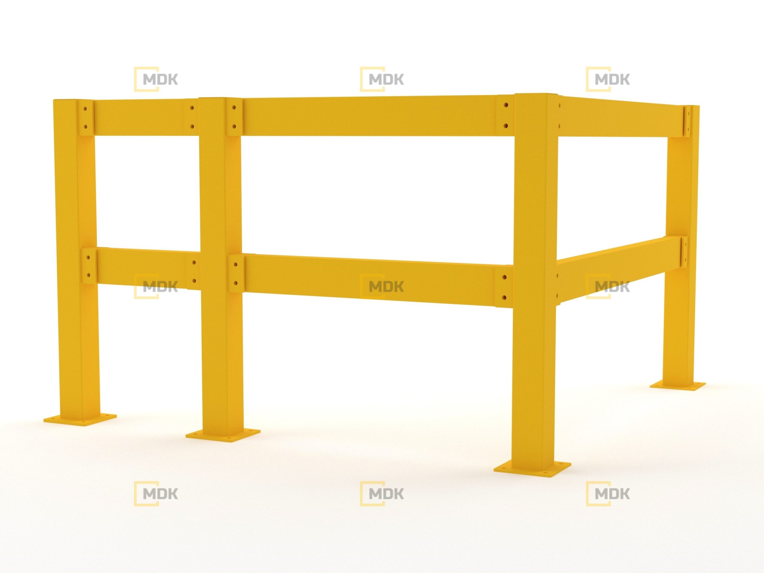 Rohový ocelový sloupek - DPK 110R - Obrázek 3