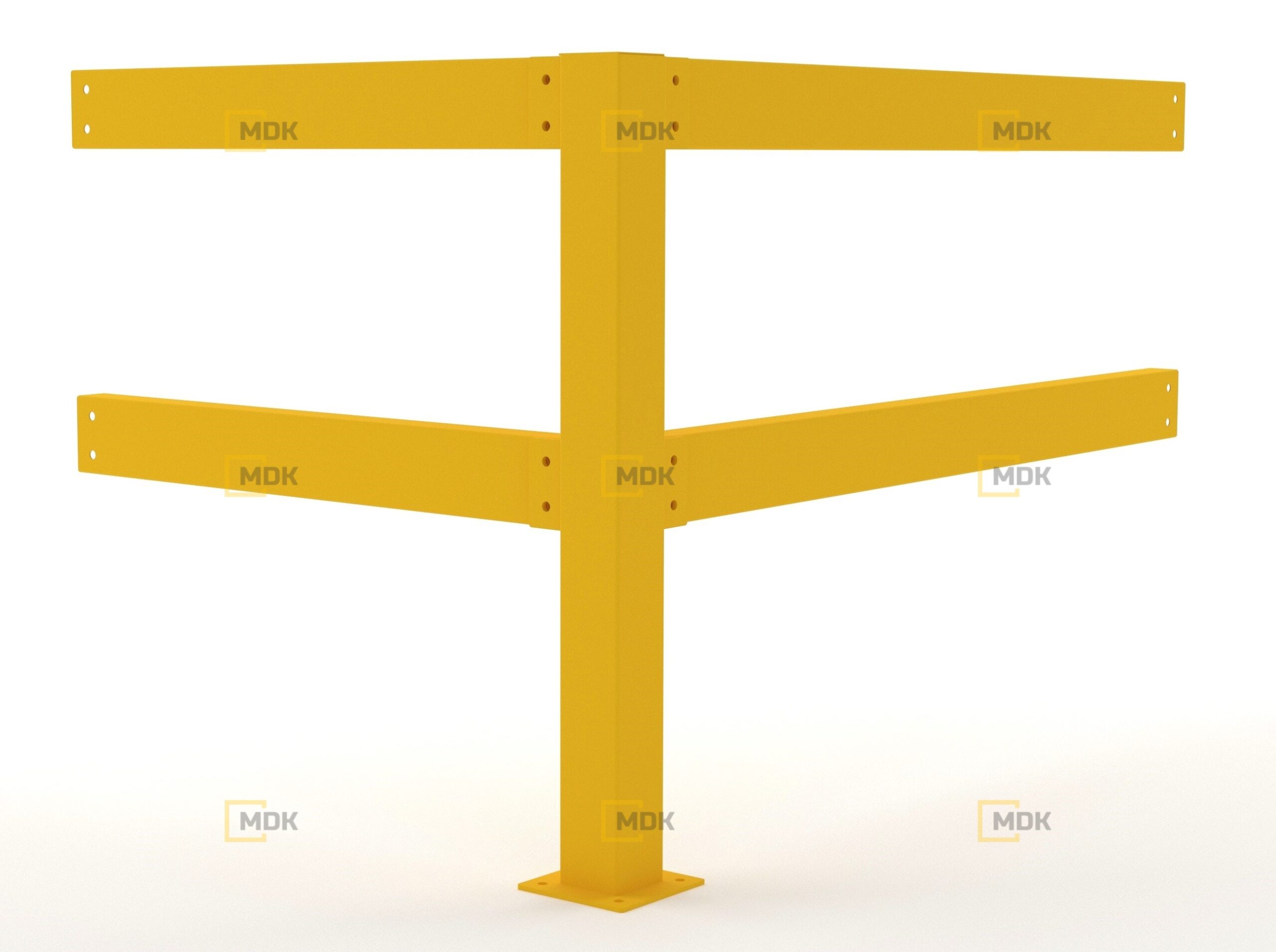 Rohový ocelový sloupek - DPK 110R - Obrázek 2