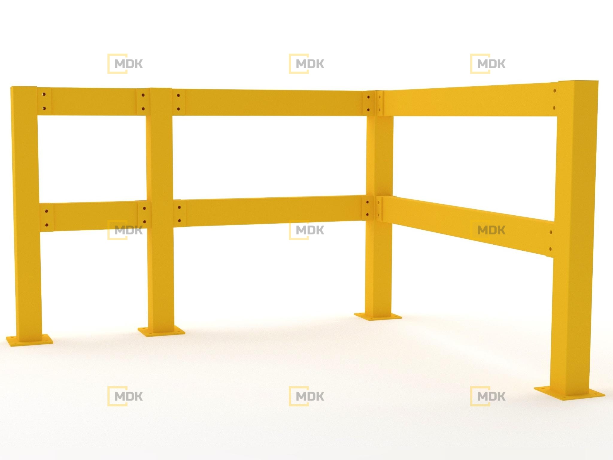 Koncový ocelový sloupek - DPK 110K - Obrázek 3